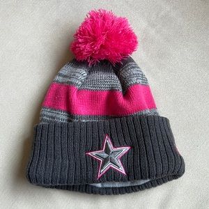 New Era Pink Dallas Cowboys Beanie